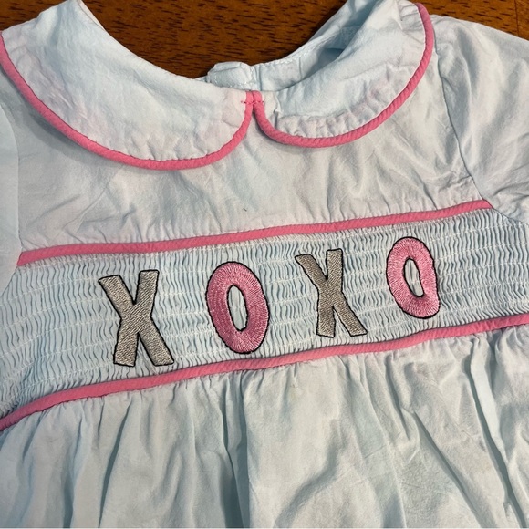 Marie Nicole Pink Kids One Piece Bubble XOXO 18-24 months - Picture 2 of 4